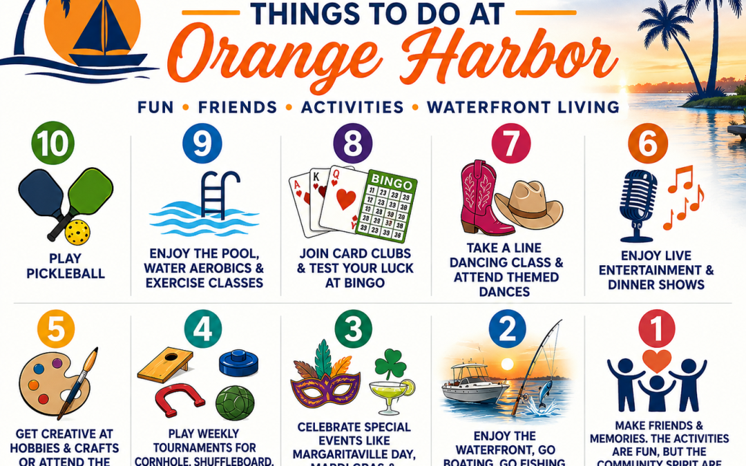 Top 10 List Things to Do at Orange Harbor